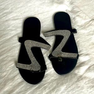 New Black Sandals